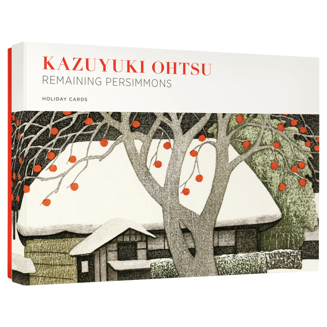 Kazuyuki Ohtsu: Remaining Persimmons Holiday Boxed Cards
