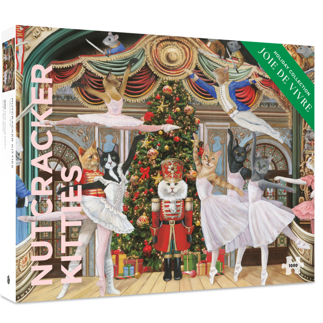 Carol Lew: Nutcracker Kitties 1000-Piece Jigsaw Puzzle