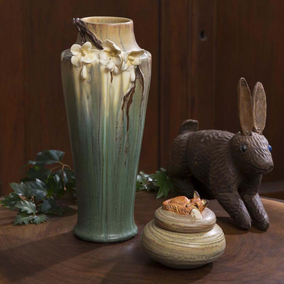 Wildflower Ceramic Pottery Cabinet Vase