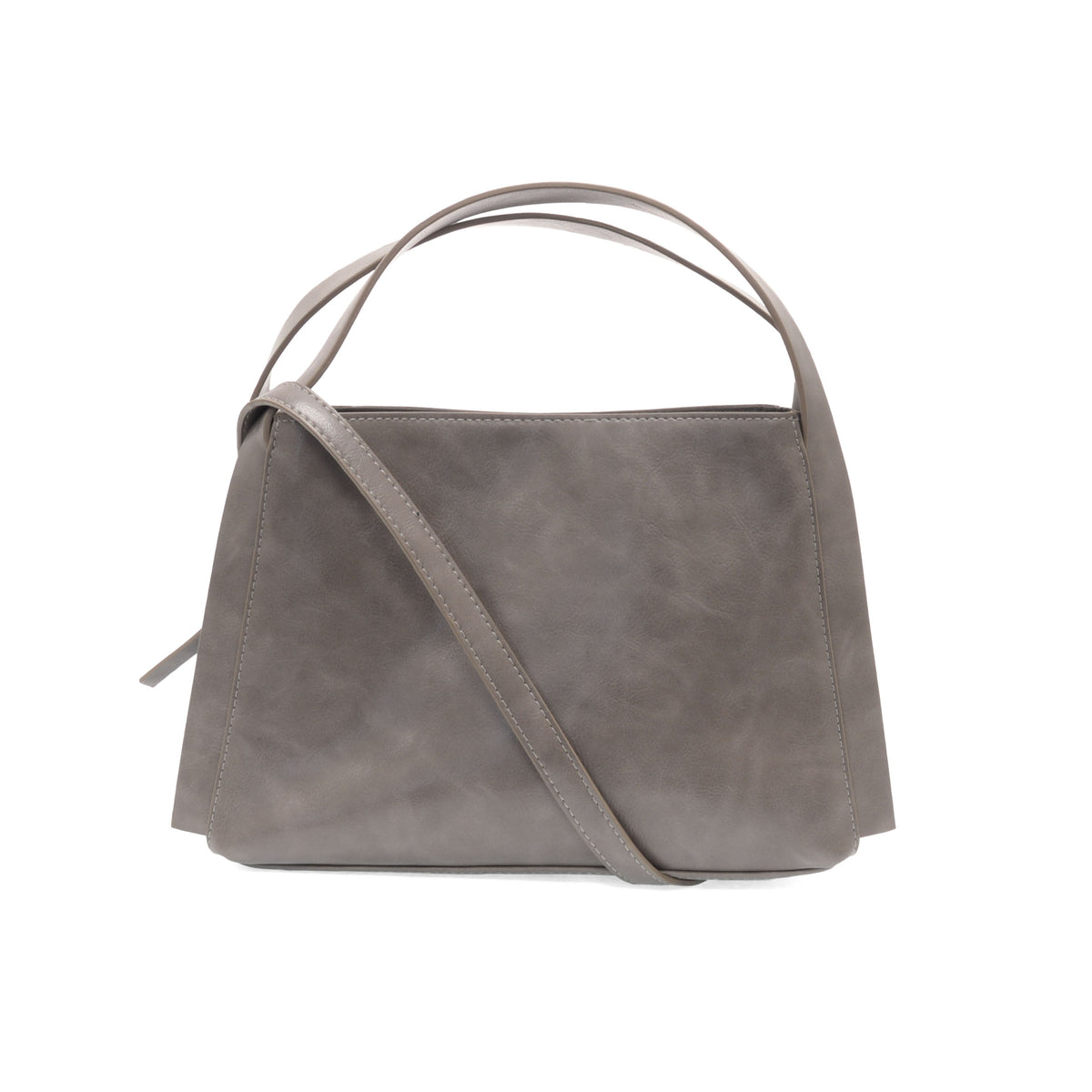 Taupe Grey Grace Satchel Crossbody