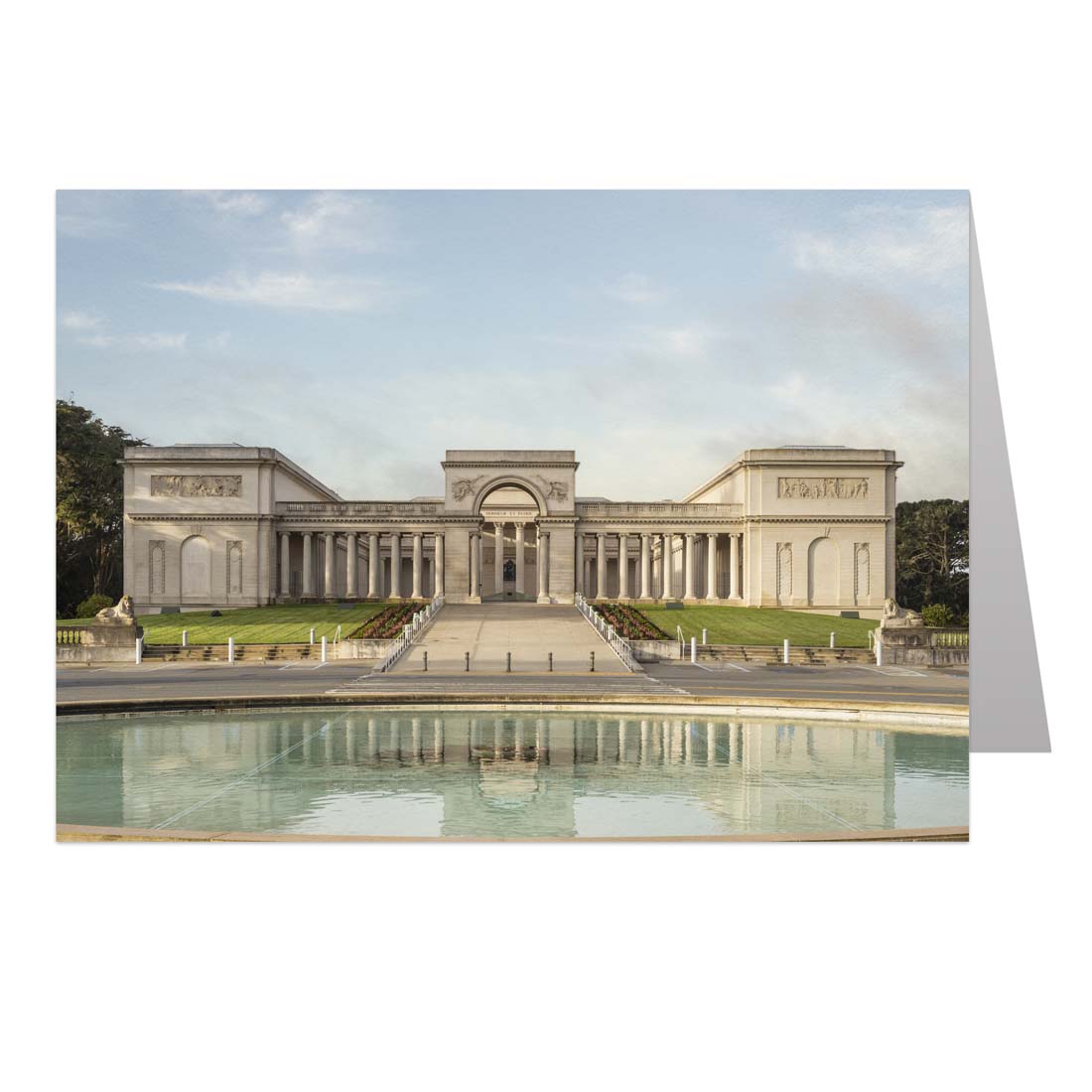 Legion of Honor Front Elevation Notecard