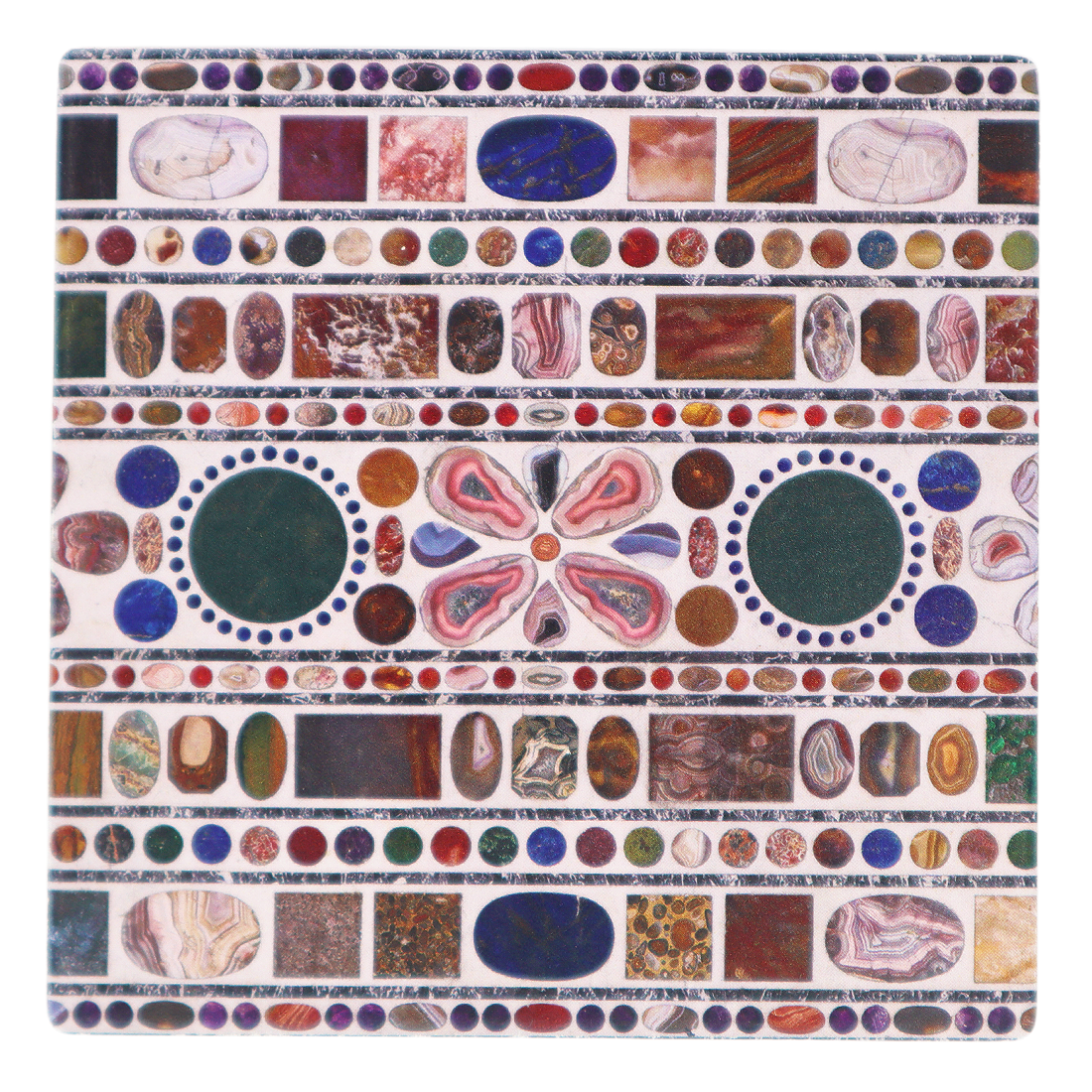 Raffaeli Hardstone Tabletop Londonberry Table Coaster