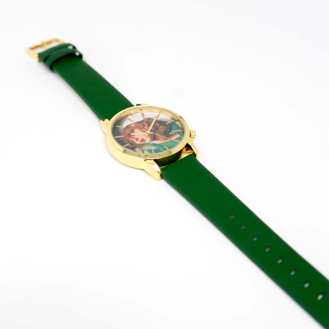 Tamara de Lempicka Young Woman in Green Wristwatch