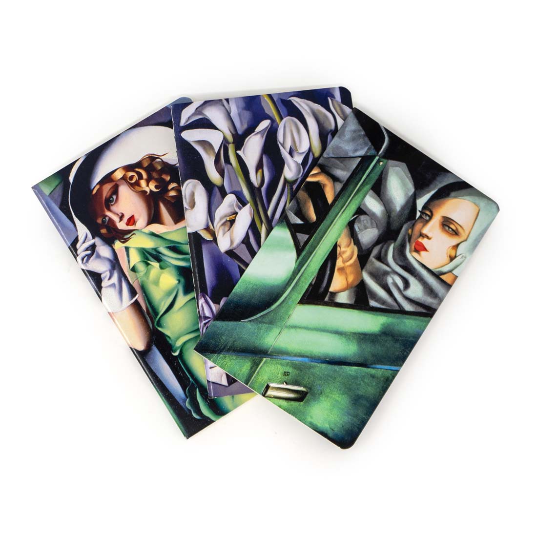 Tamara de Lempicka Set of 3 Mini Notebooks