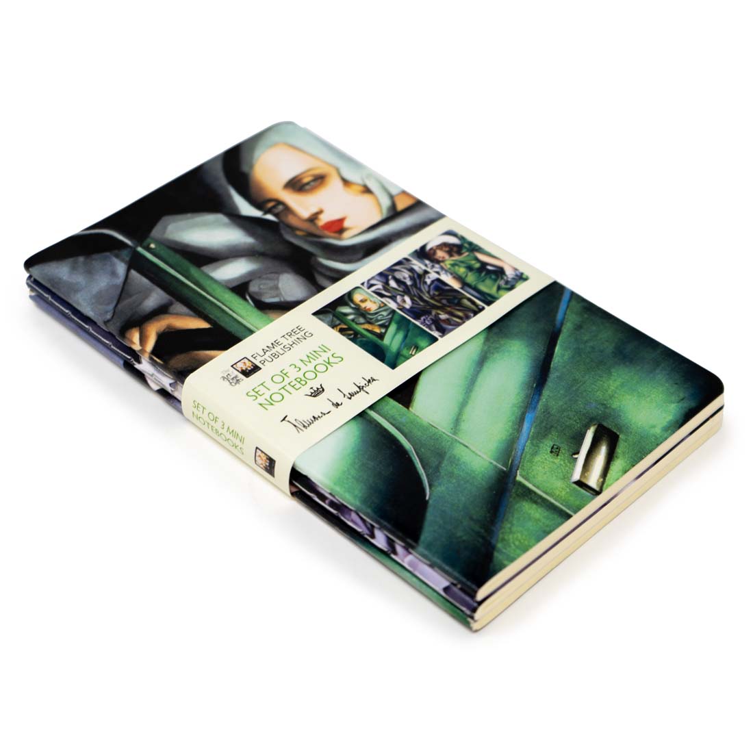 Tamara de Lempicka Set of 3 Mini Notebooks