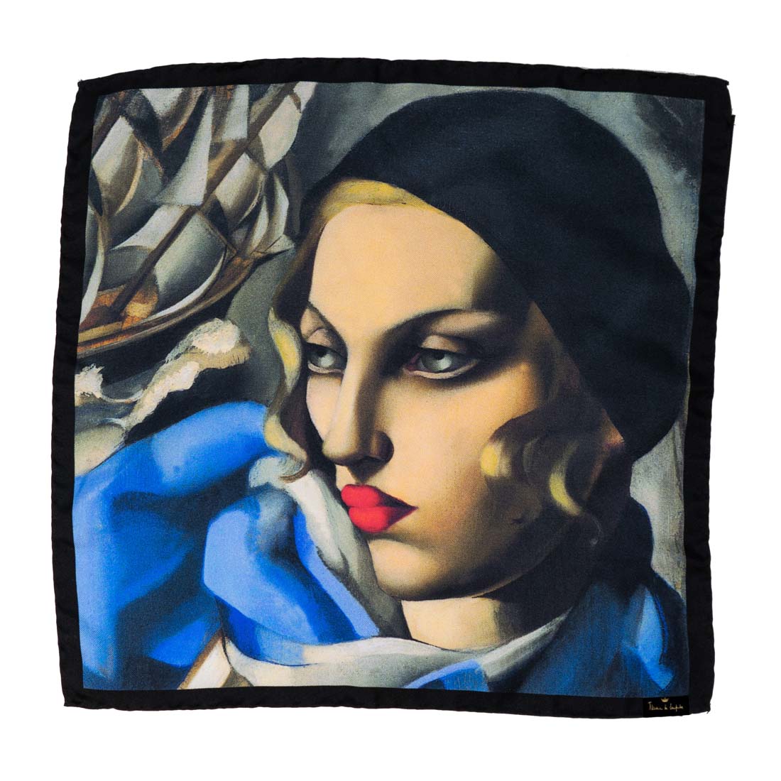 Tamara de Lempicka The Blue Scarf Scarf