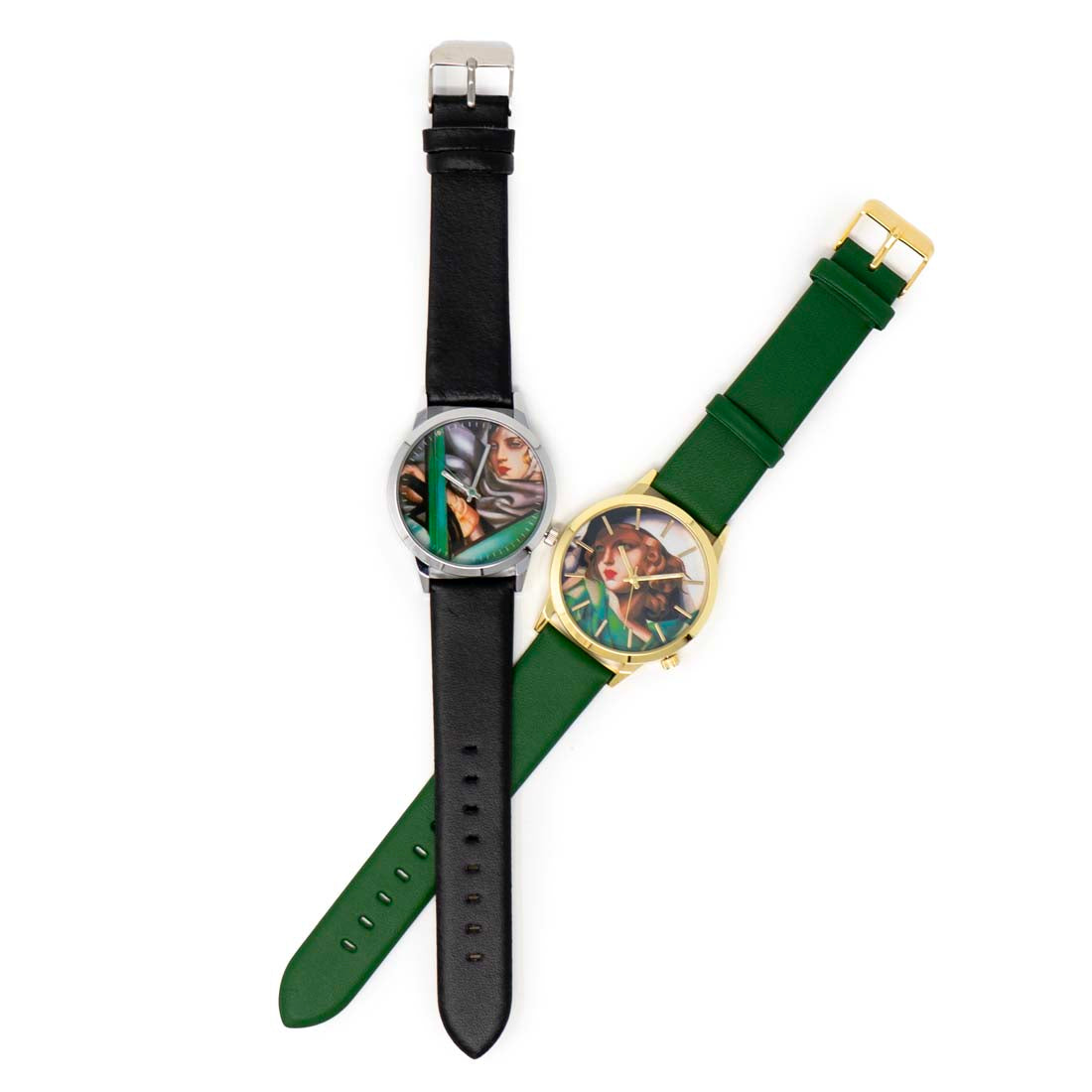 Tamara de Lempicka Young Woman in Green Wristwatch