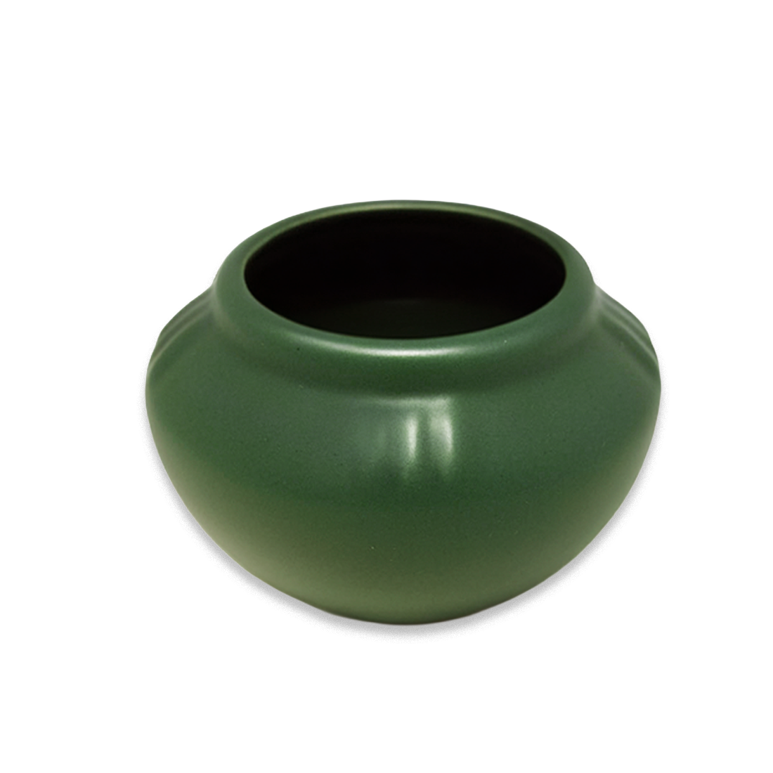 Small Green Ceramic Pot