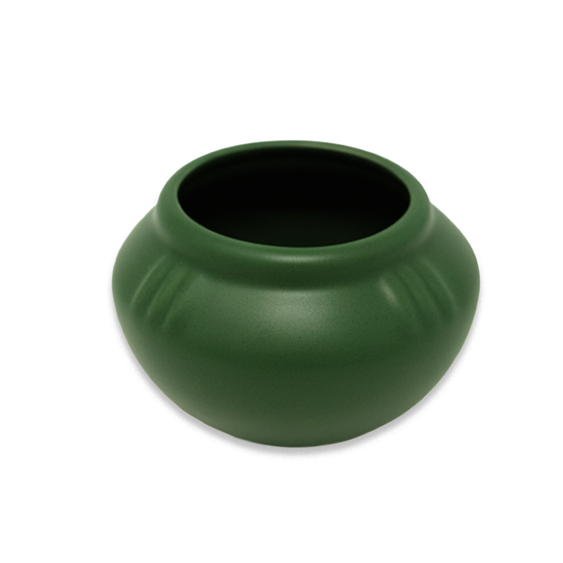Small Green Ceramic Pot