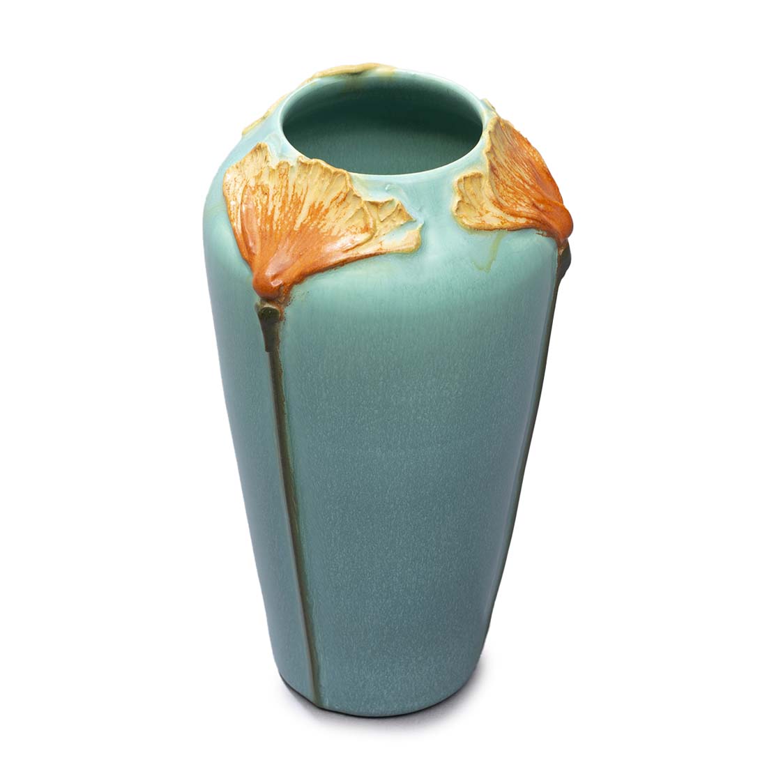 Scenic Poppy Ceramic Pottery Vase