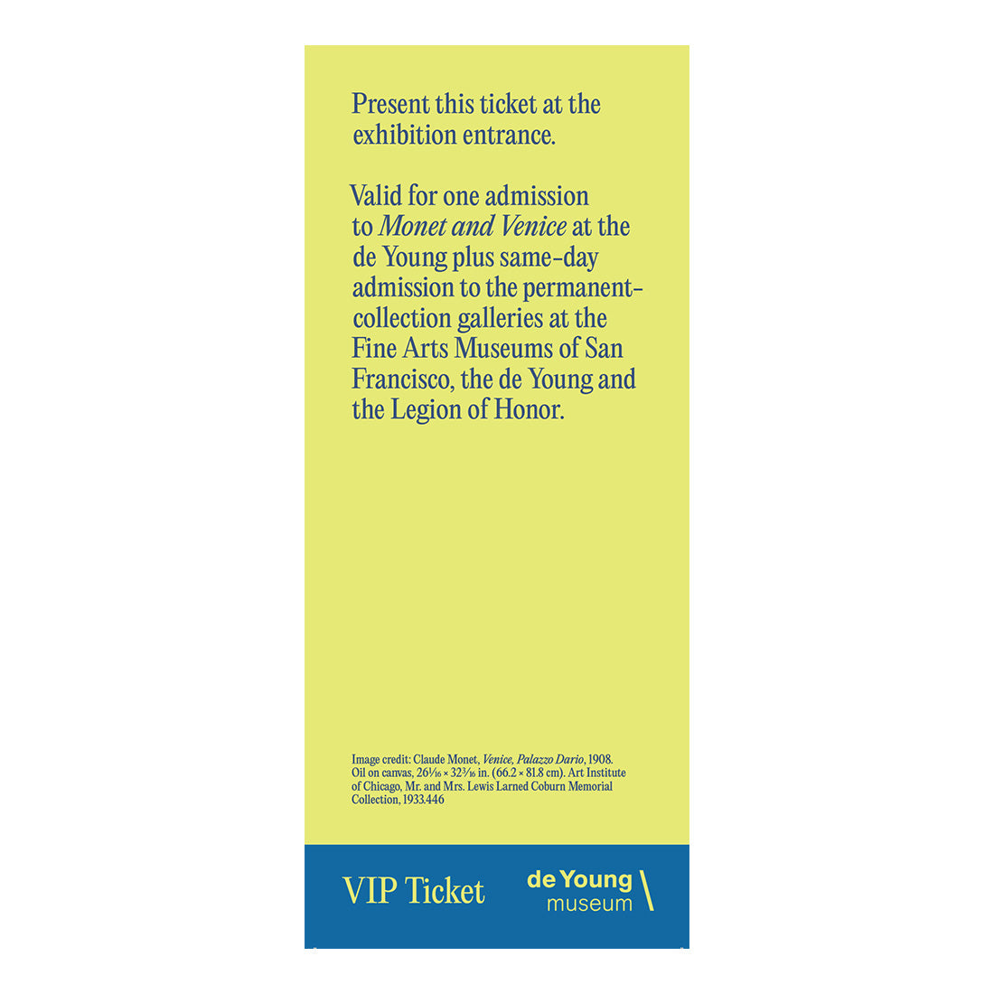 Monet and Venice Premium VIP Ticket