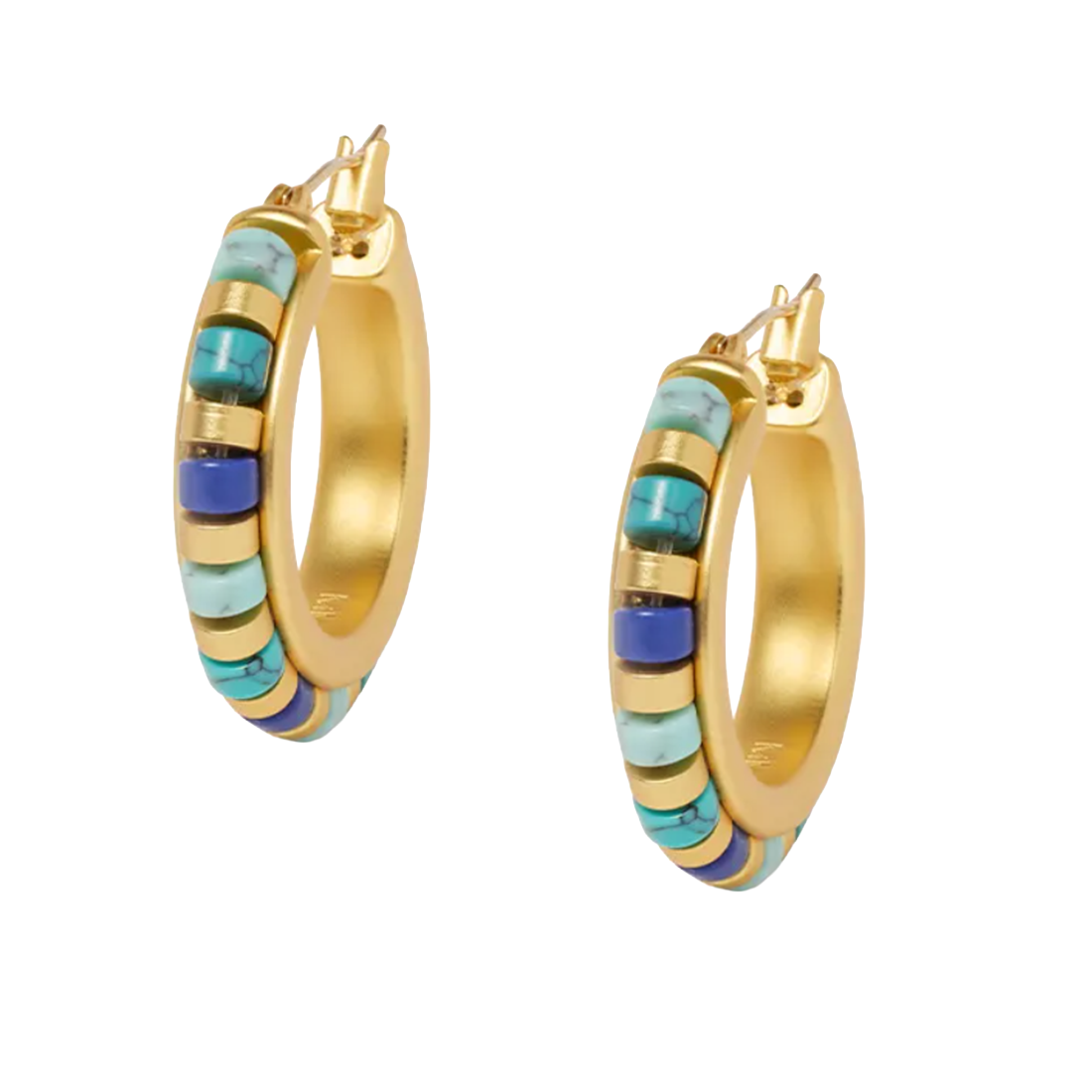 Middle Kingdom Cylindrical Bead Earrings