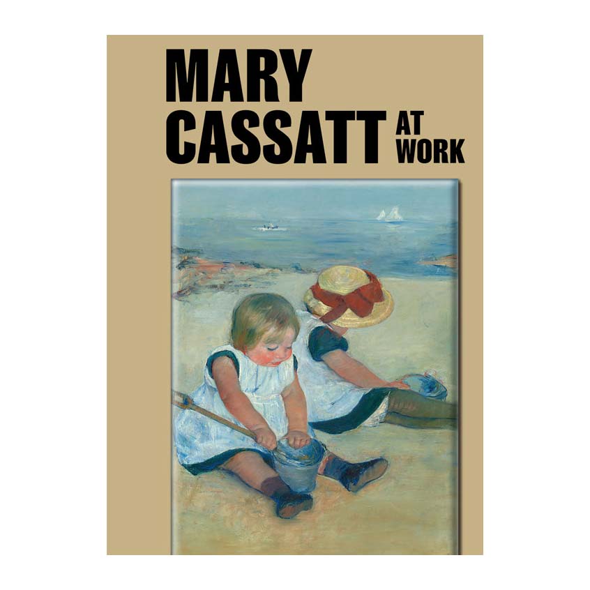 Mary Cassatt Children Playing at the Beach Magnet