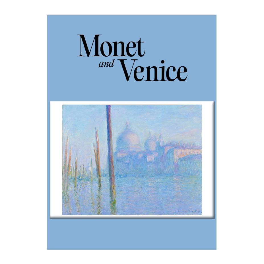 Magnet 'Monet and Venice' with a small inset image of a painting.