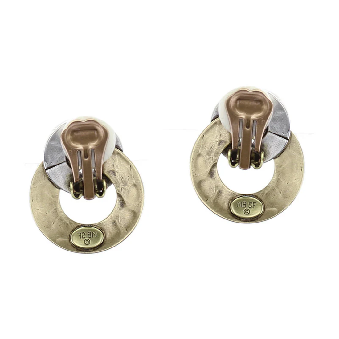 Intertwined Wide Ring Clip Earring