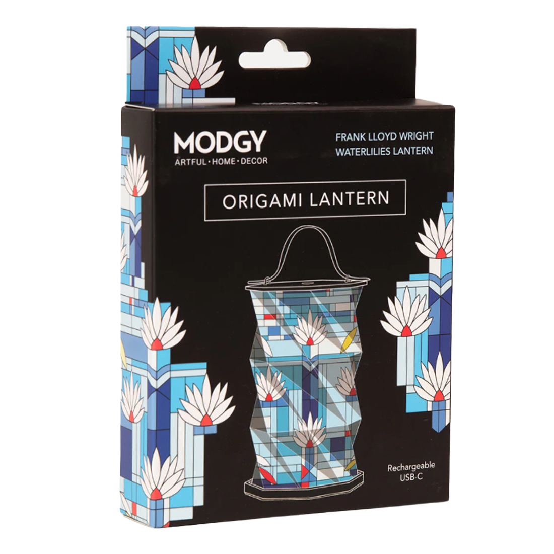 Frank Lloyd Wright Waterlilies Origami Lantern