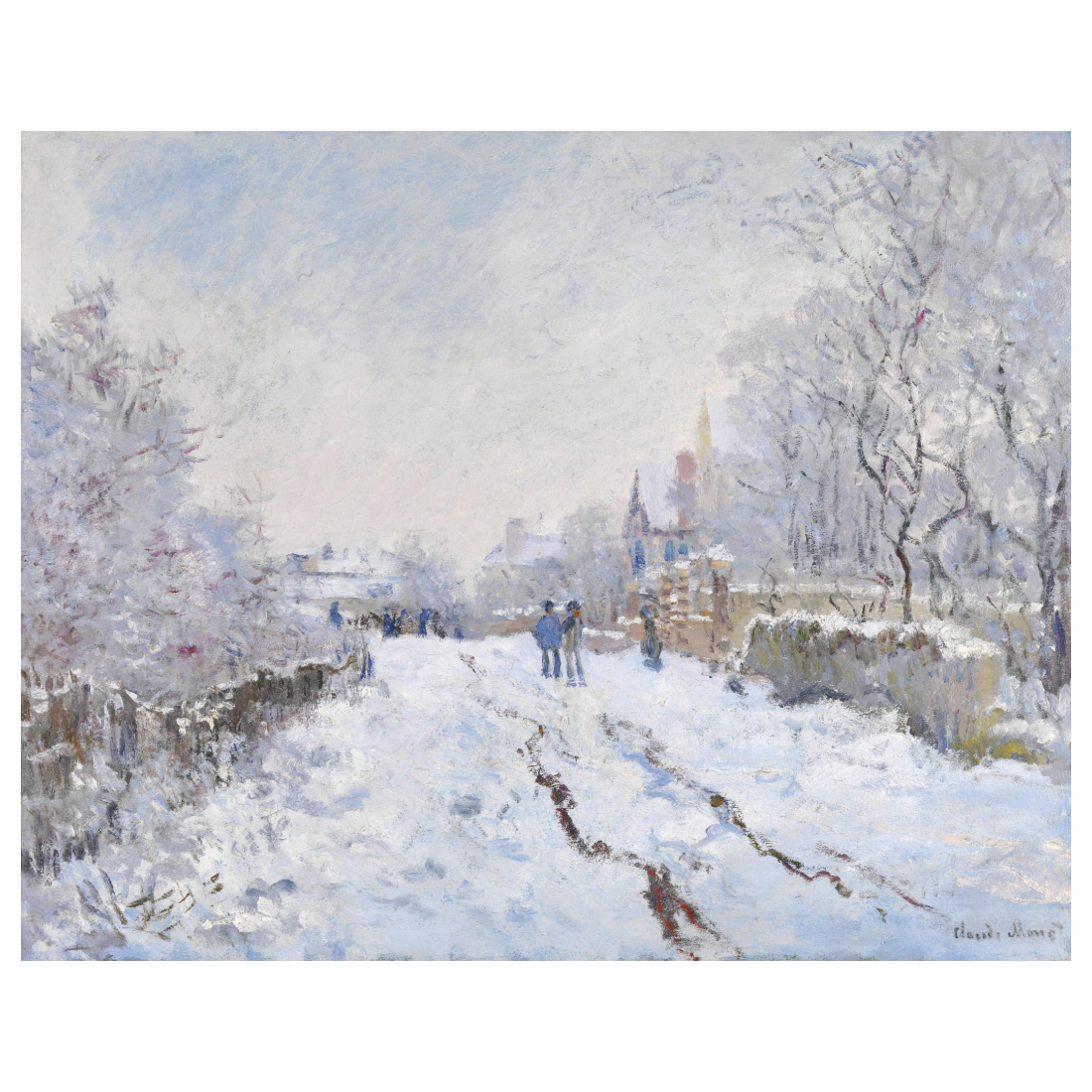 Monet: Snow at Argenteuil