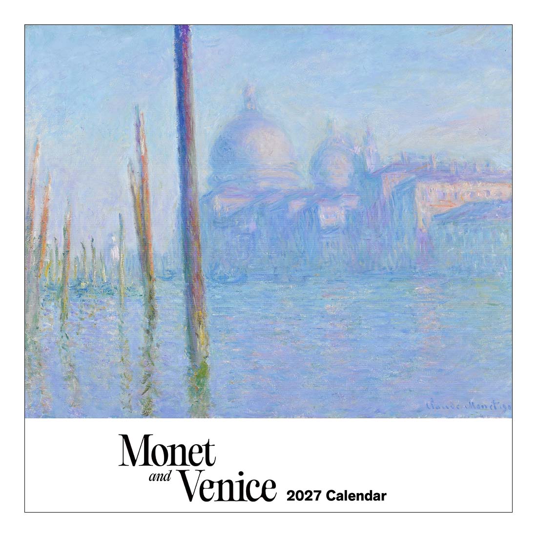 Monet and Venice 2026 Wall Calendar