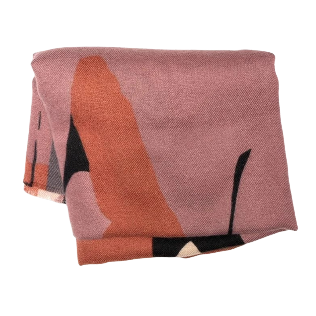 Abstract Muted Neutrals Scarf