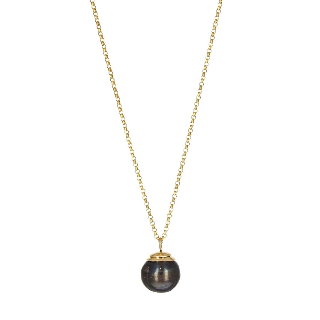 Cleo Peacock Pearl Pendant