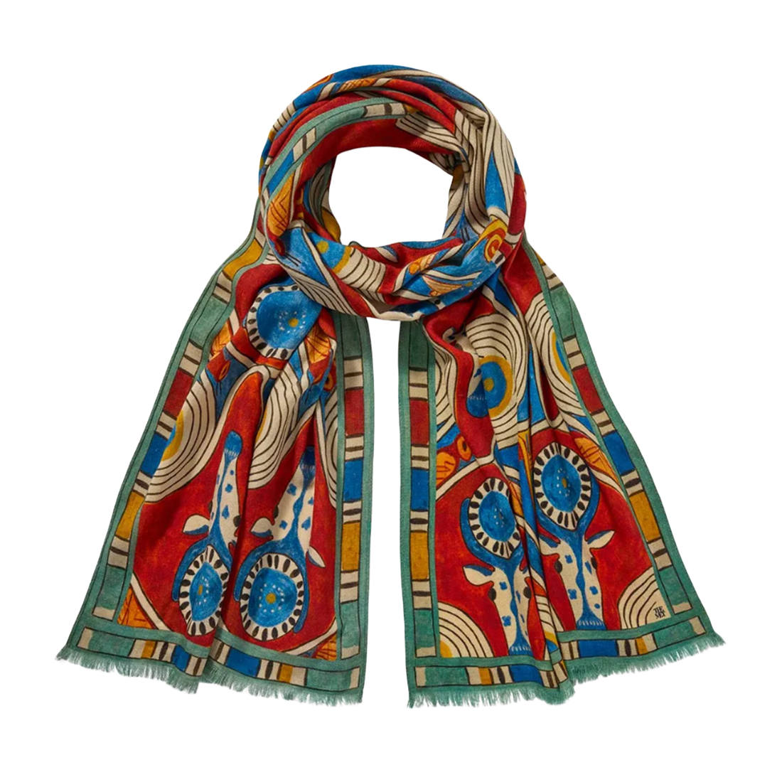 Neferhotep Wool Scarf