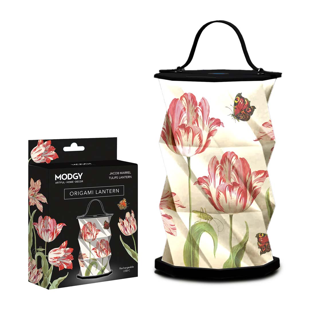 Marrell Tulips Origami Lantern