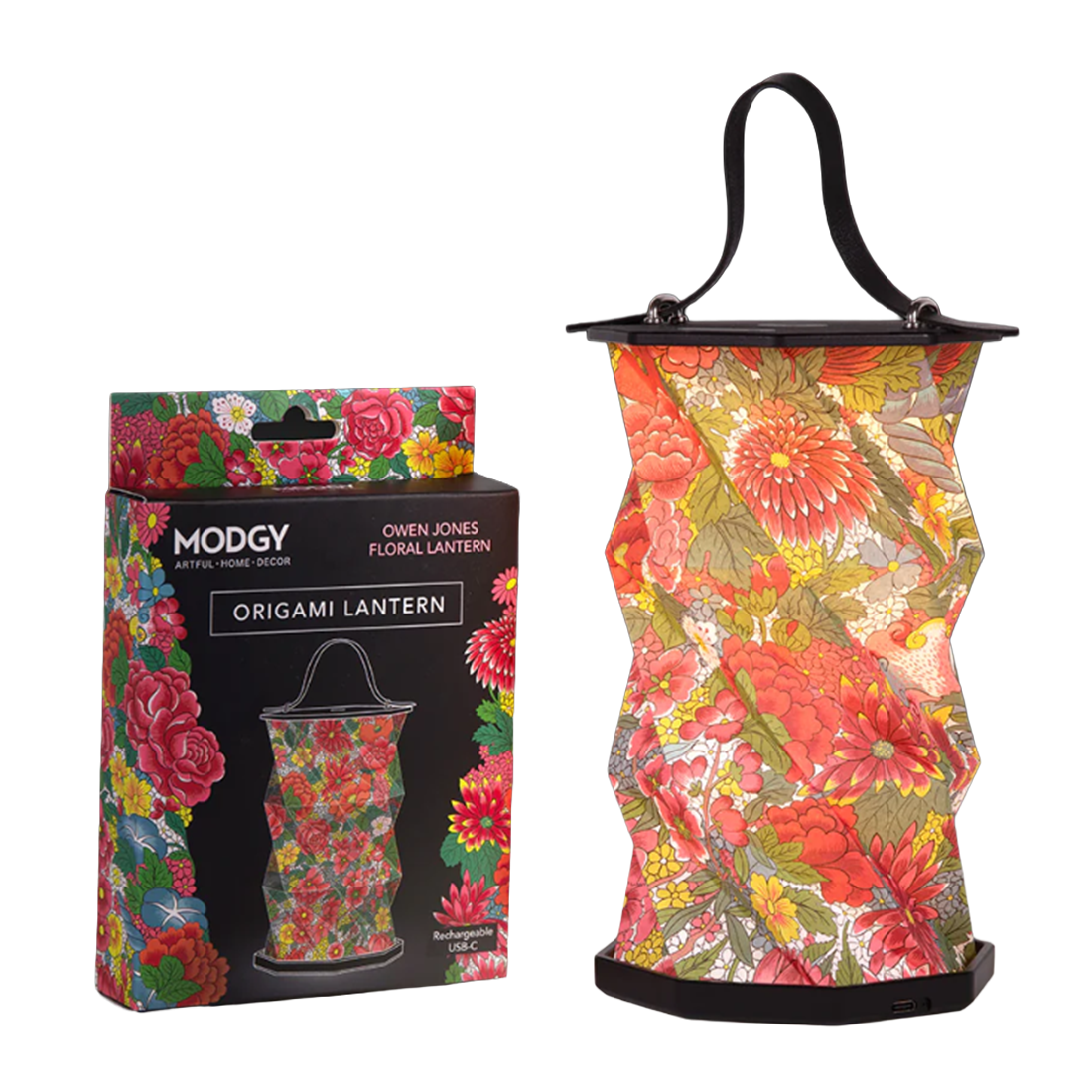 Owen Jones Floral Origami Lantern