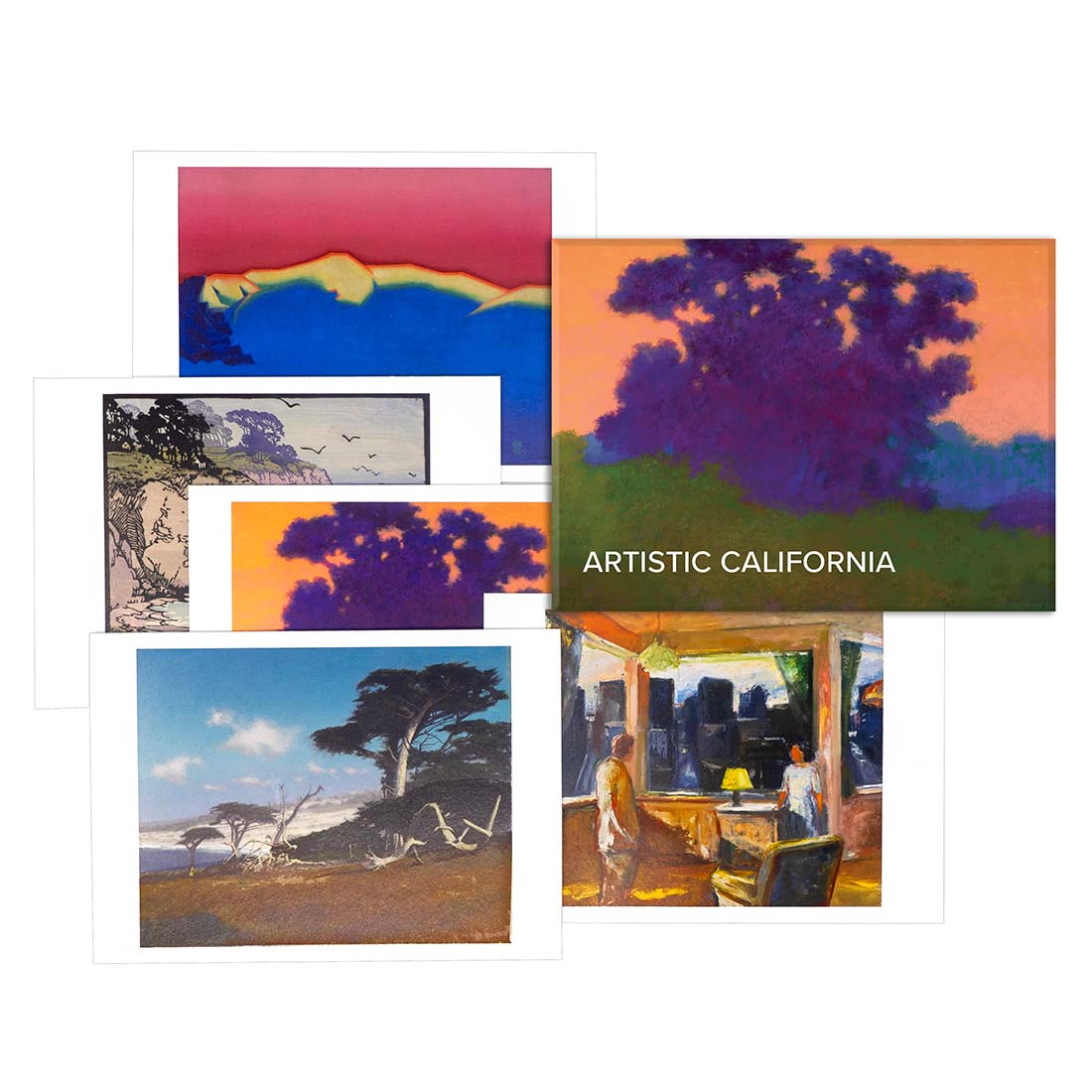 Artistic California Boxed Notes