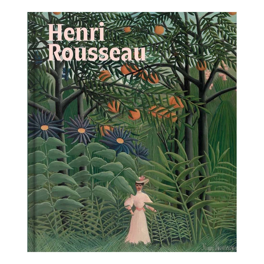 Book cover featuring a painting by Henri Rousseau with a woman in a dress amidst foliage.