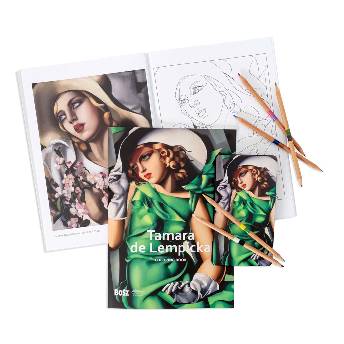 Tamara de Lempicka Coloring Book