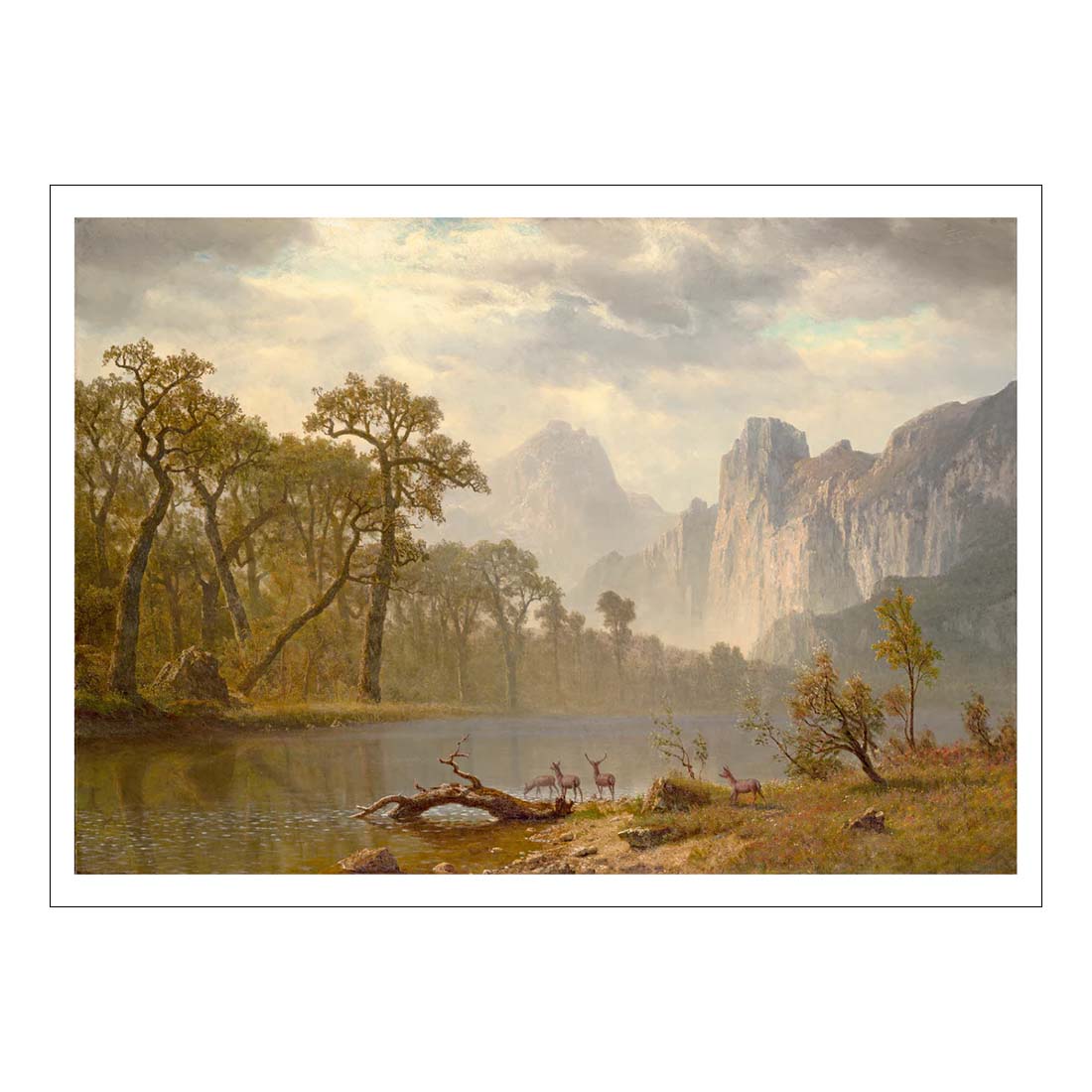 Hudson River School Paintings Book of Postcards