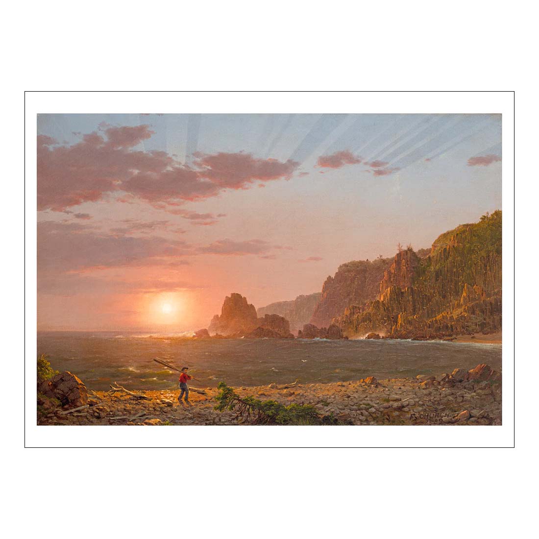 Hudson River School Paintings Book of Postcards