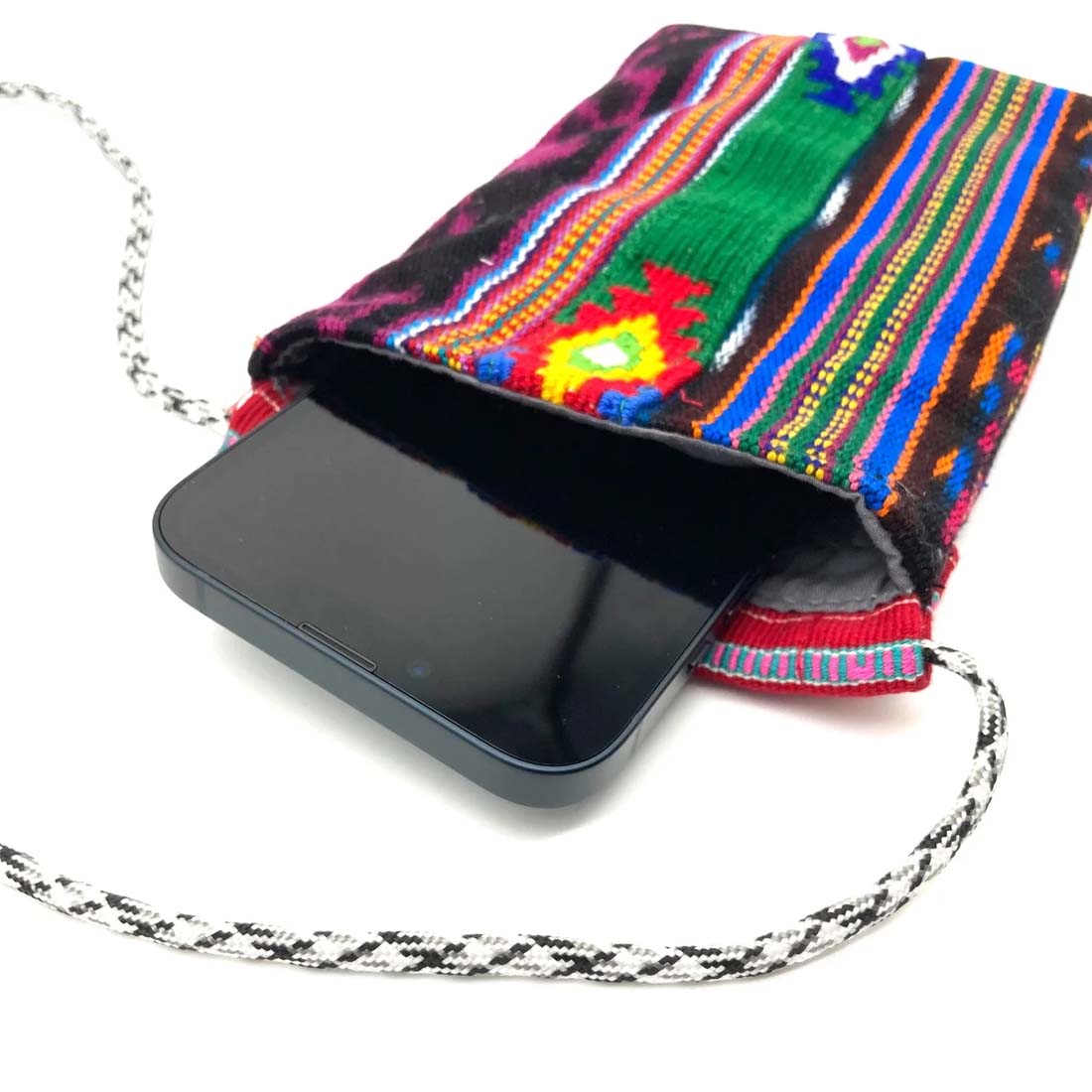 Multi-Color Ikat Pocket Bag