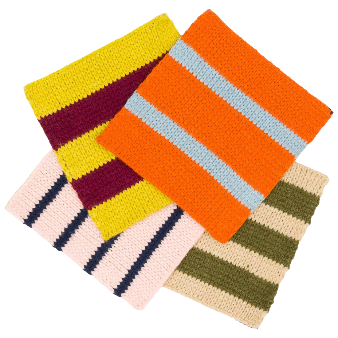 Patchwork Stripe Coasters