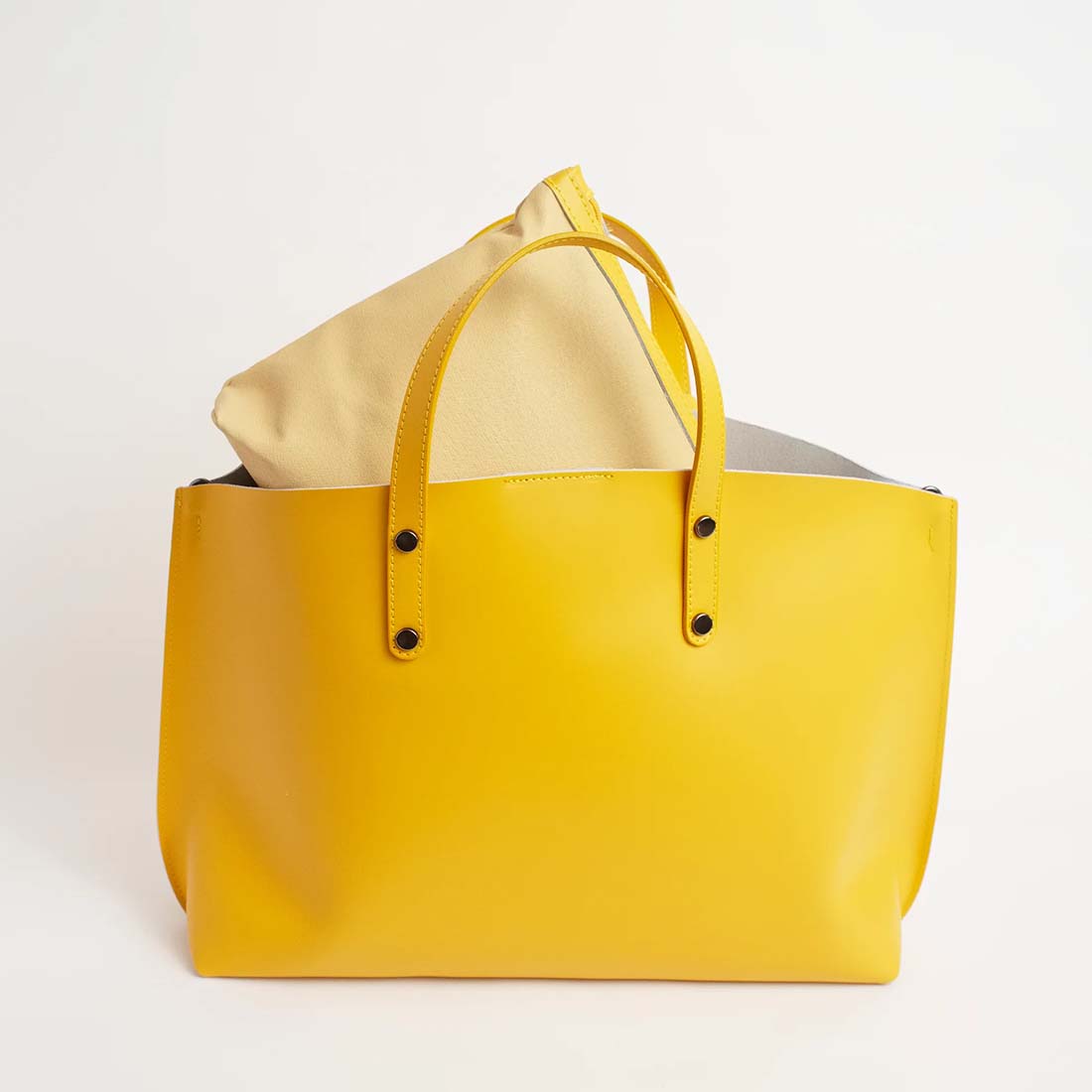 Yellow Pescara Leather Bag
