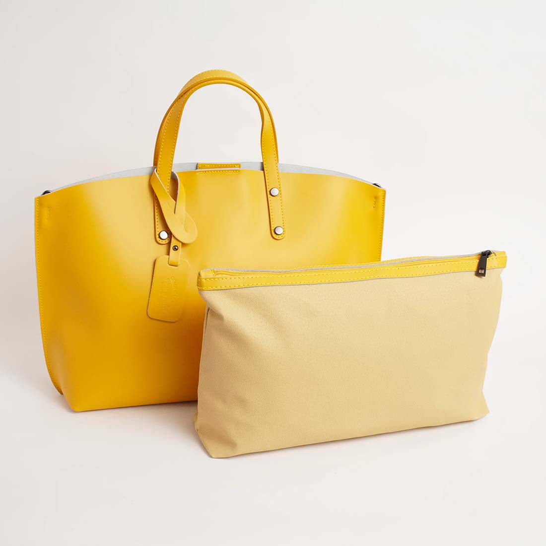 Yellow Pescara Leather Bag