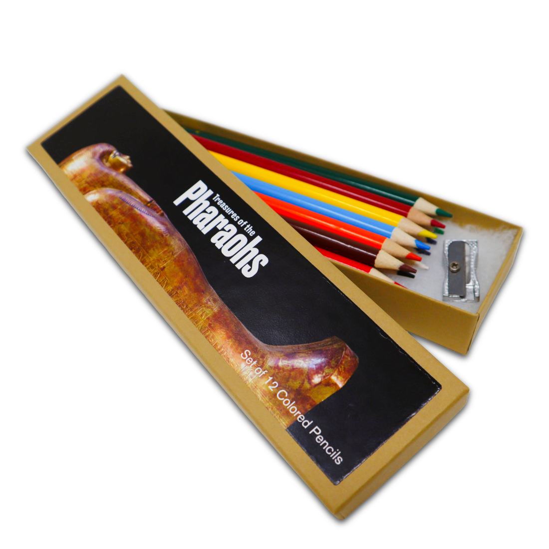 Treasures of the Pharaohs Color Pencils Set