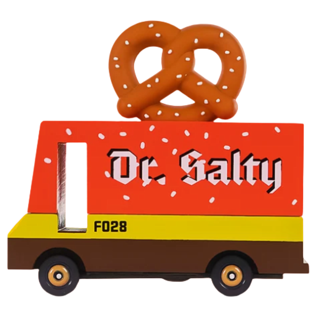 Wooden Pretzel Van