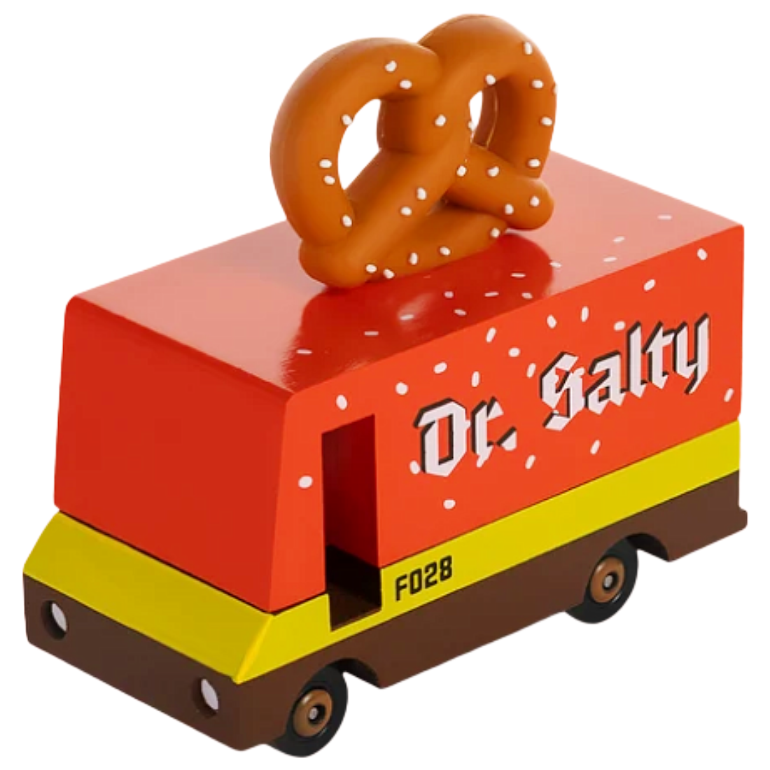 Wooden Pretzel Van