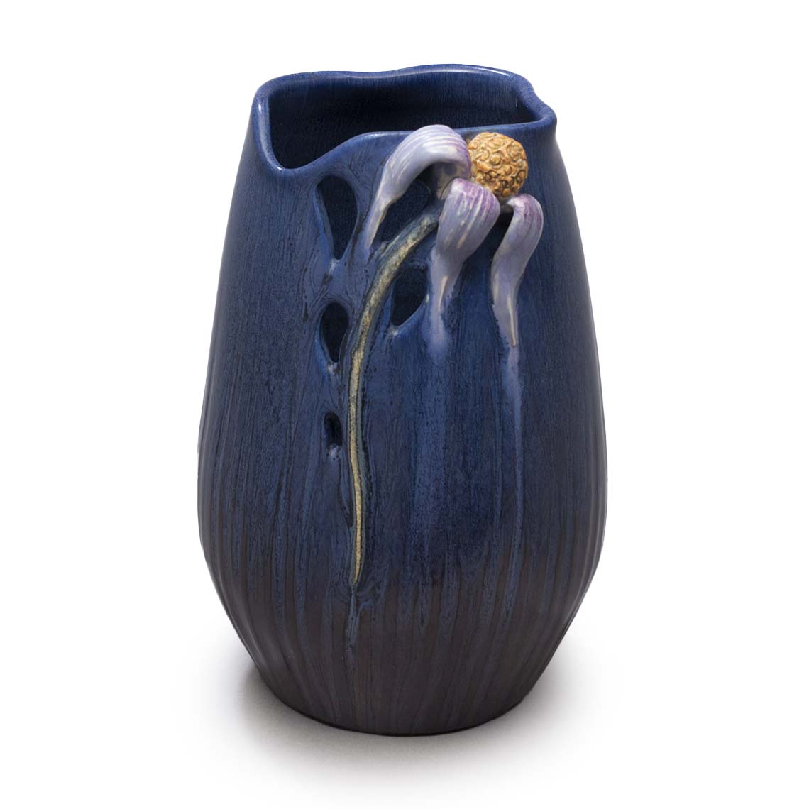 Echinacea Ceramic Pottery Cabinet Vase