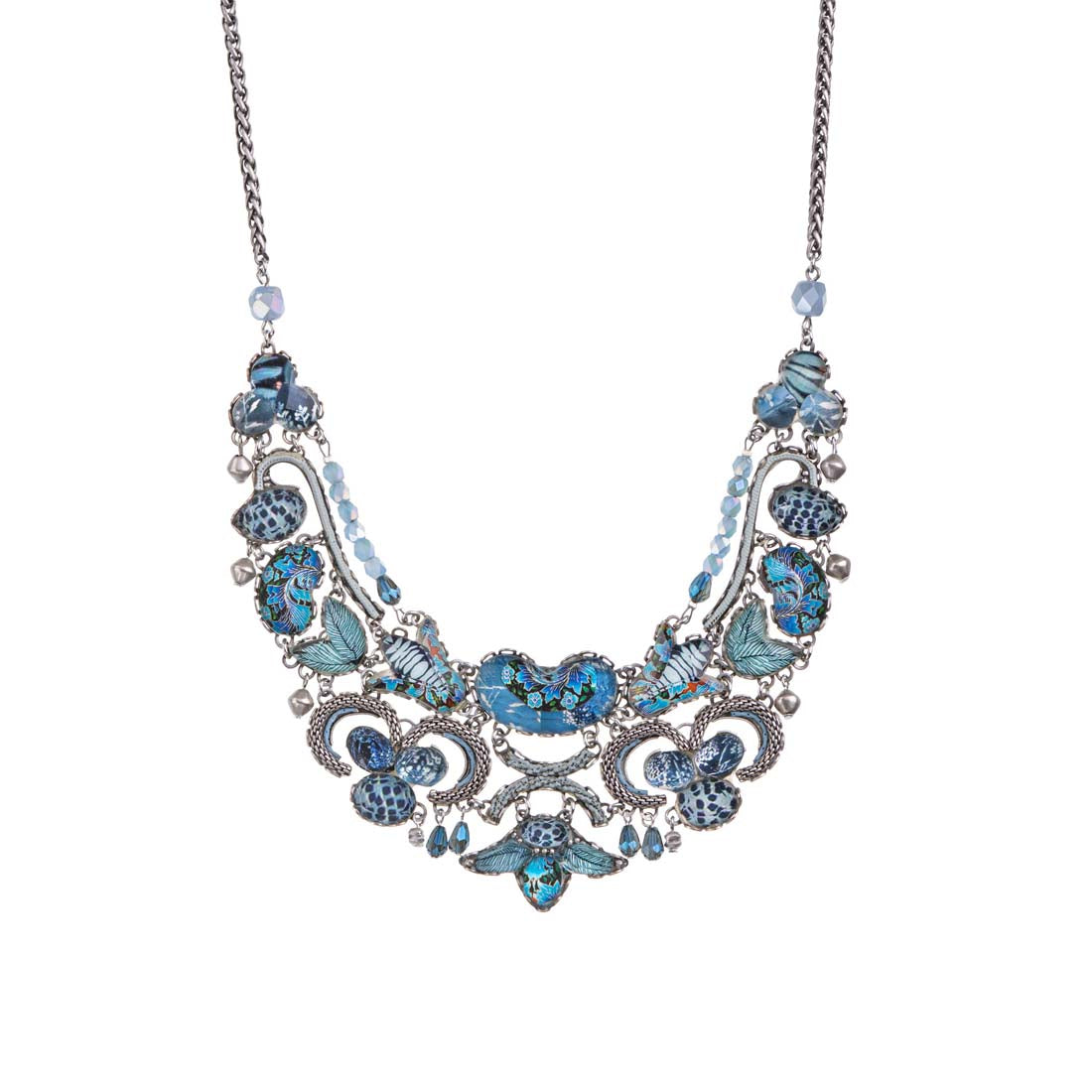 Deep Sea Festive Statement Necklace