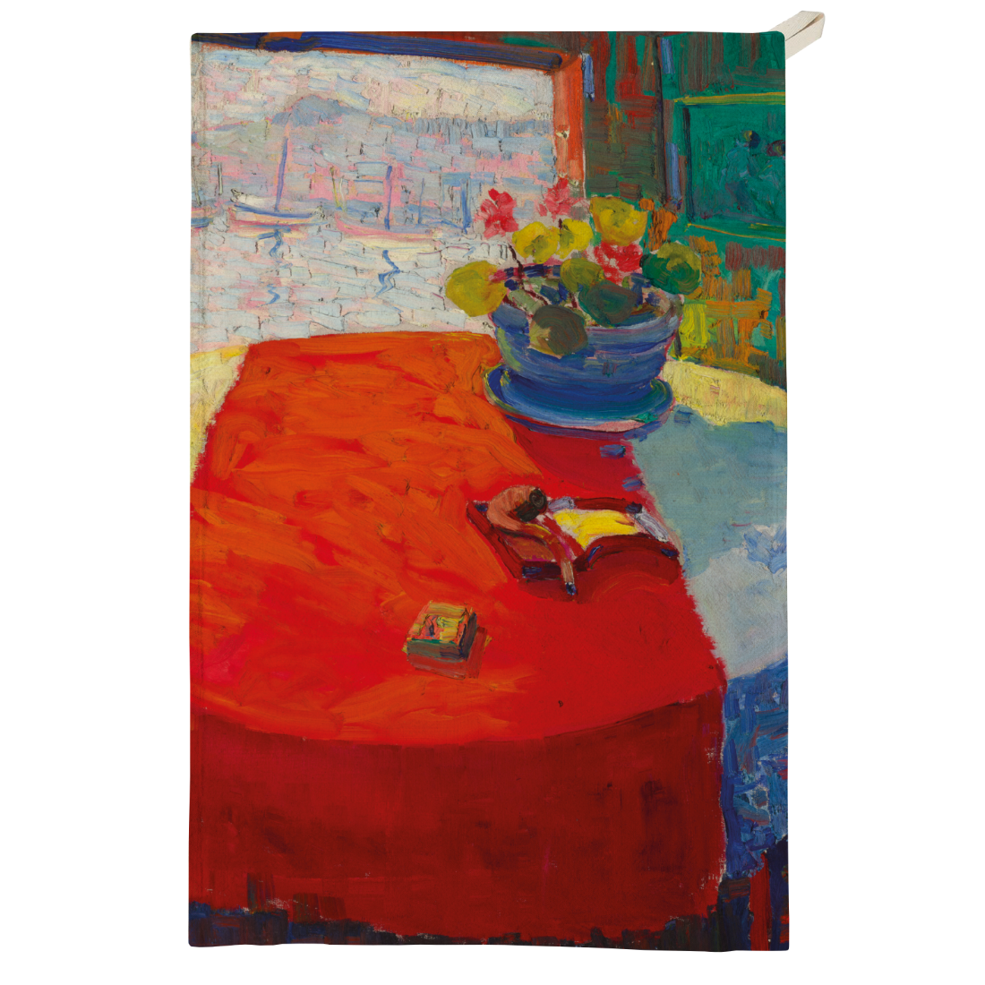 Gile The Red Tablecloth Tea Towel
