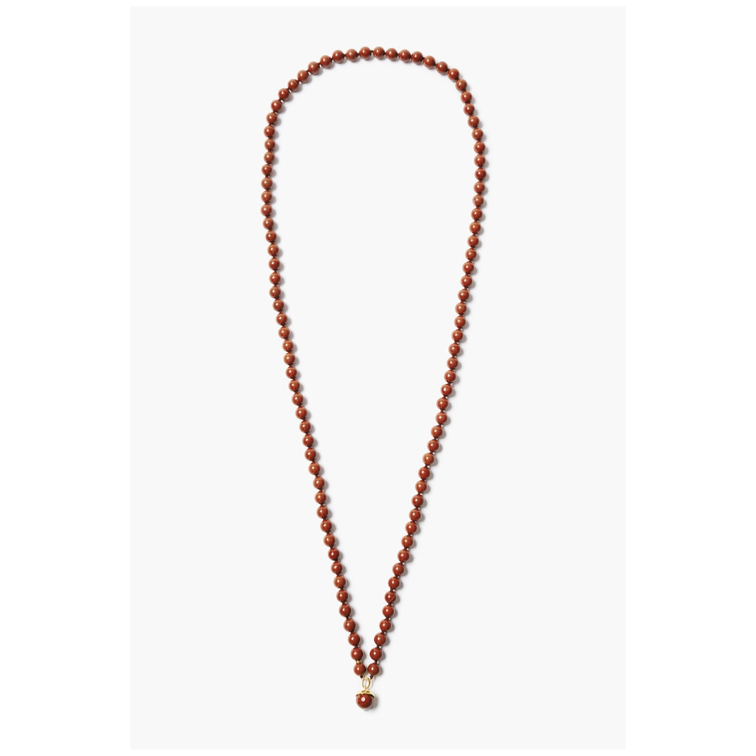 Red Jasper Bell Necklace