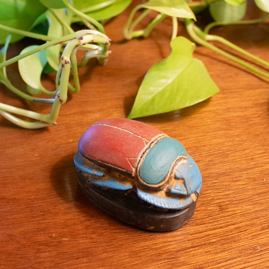 Scarab Red Statue