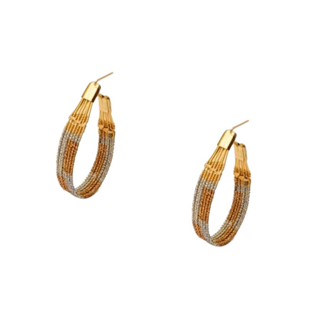 Rose Gold Hoop Earrings