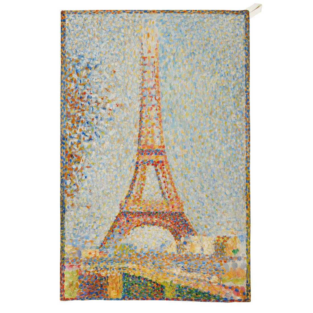 Seurat Eiffel Tower Tea Towel