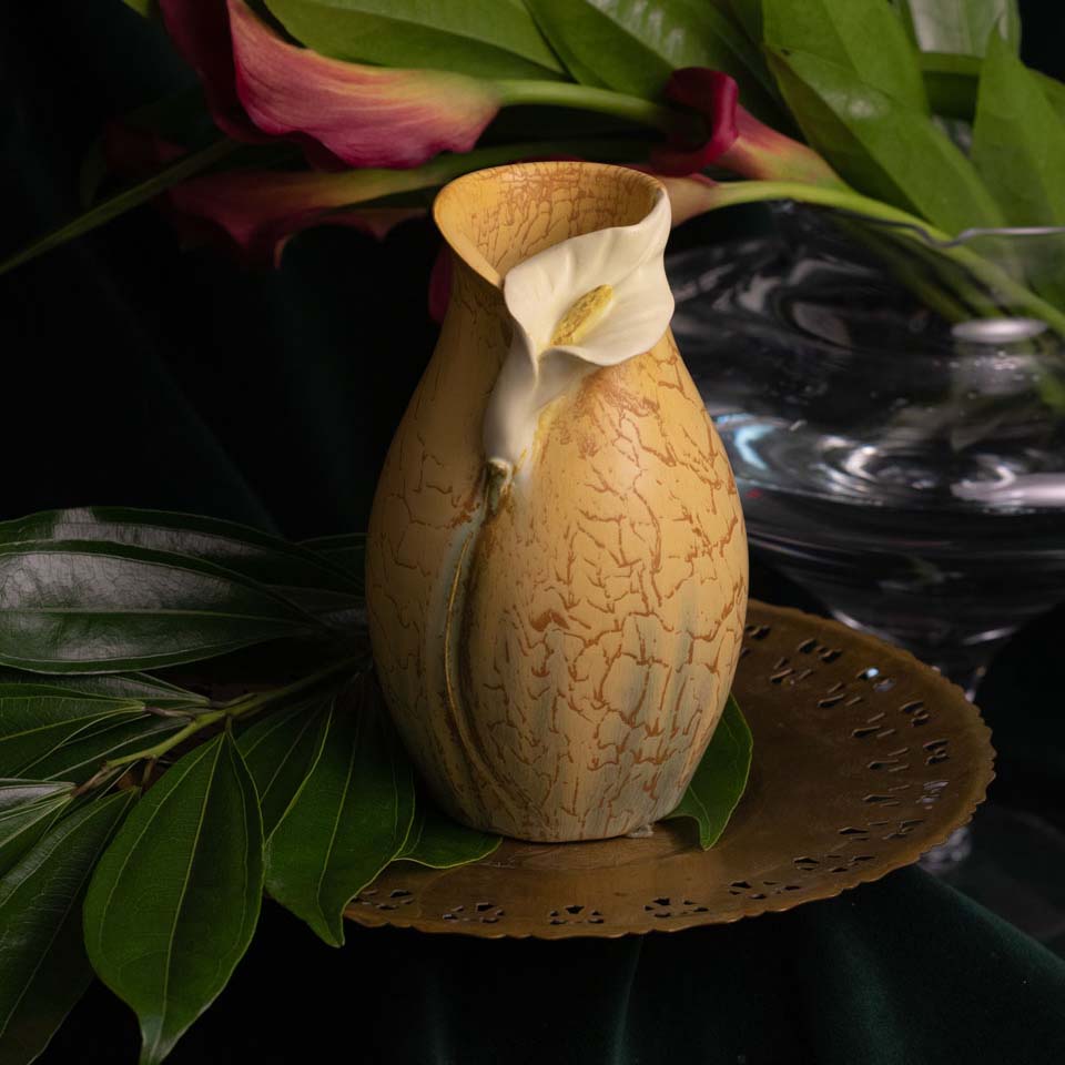 Autumn Wheat Devotion Cabinet Ceramic Vase