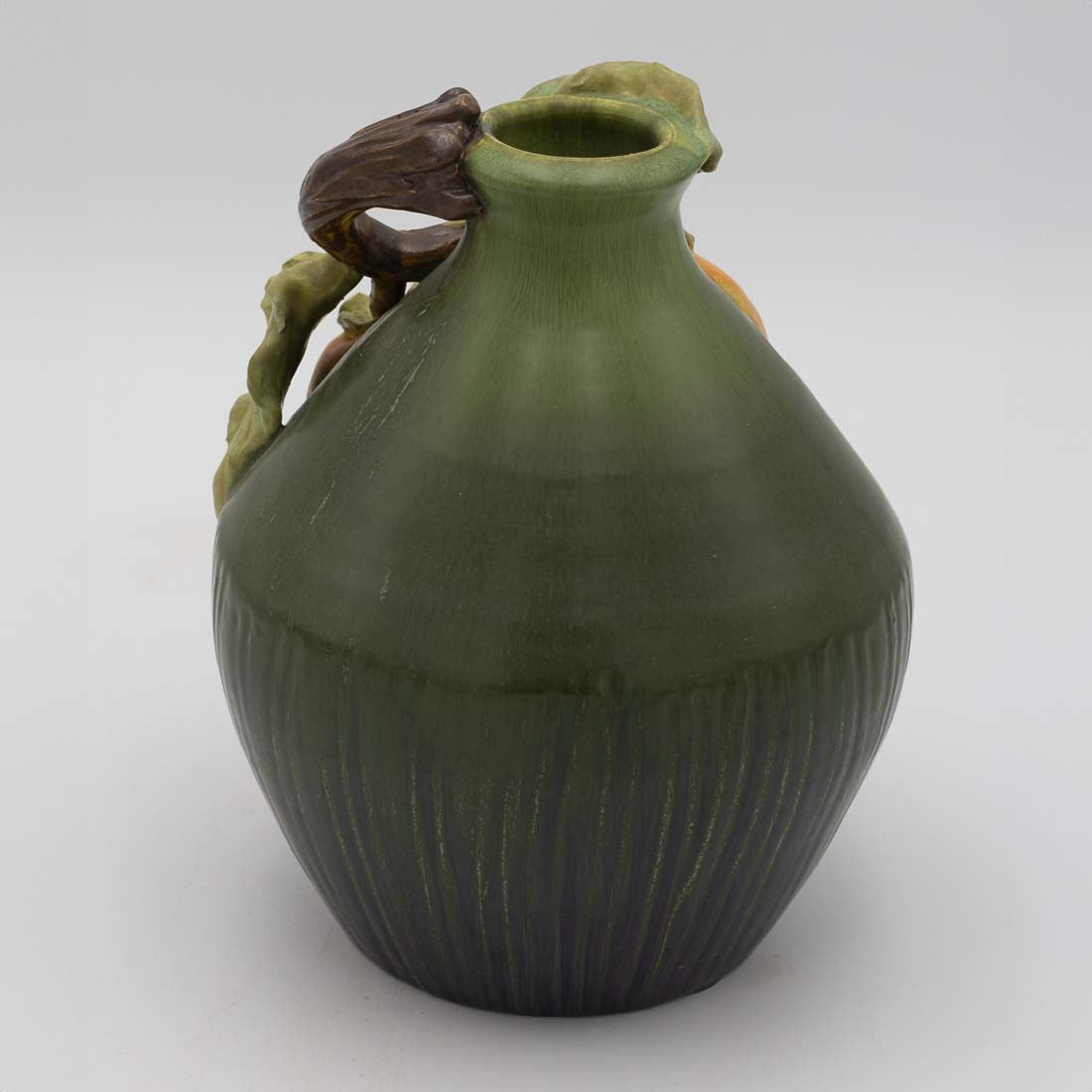 Persimmon Ceramic Pottery Vase