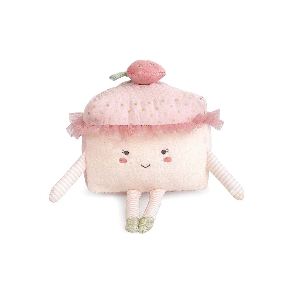 Frenchie Cake Slice Plush