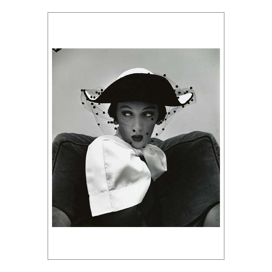 Irving Penn Spanish Hat by Tatiana du Plessix Postcard